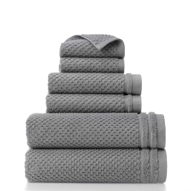  Truly Lou 100% Cotton Quick Dry Textured Bath Towel