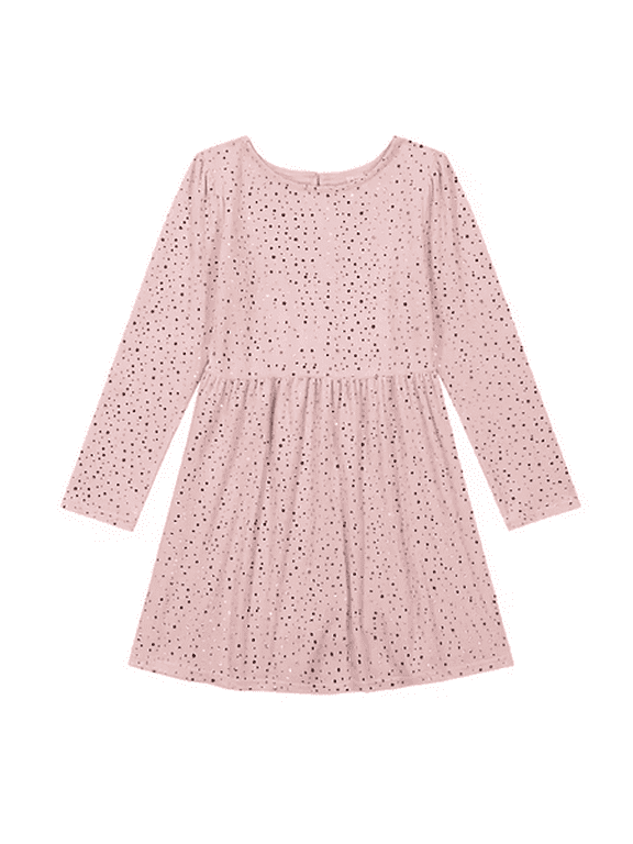 Kids Girls Casual Dress (Pink, XL)