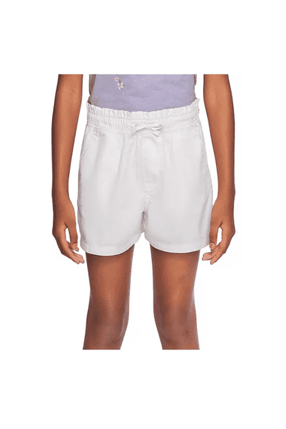 Kids Girls Pull On Short Size Small White