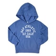 thumbnail image 1 of Gap Kids Hooded Kangaroo Pocket Soft French Terry Cozy Warm Sweatshirt (Dutch Blue, S (6/7)), 1 of 1