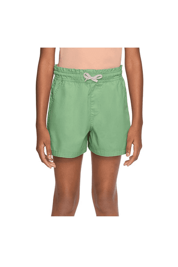 Kids X-Small Green Girls Pull On Short