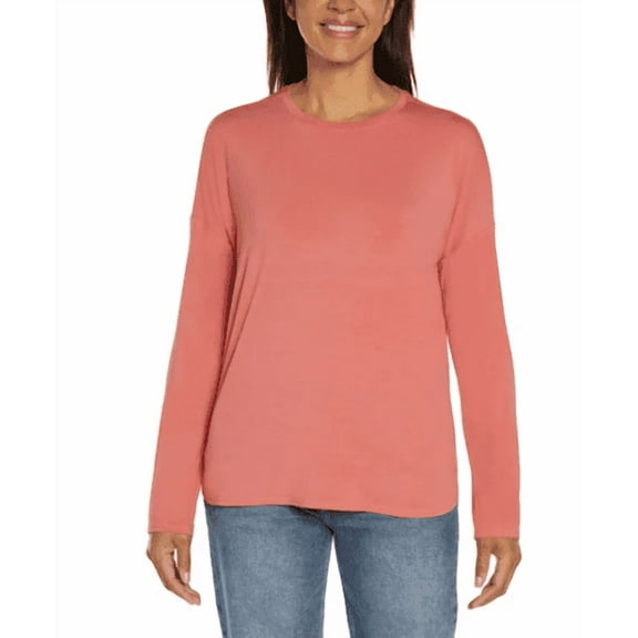 Gap Ladies' Drop Shoulder Top Pink Small