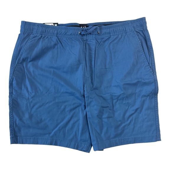 Gap Men's 7" Inseam Drawstring Pull On Elastic Waistband Short (Delft, XXL)