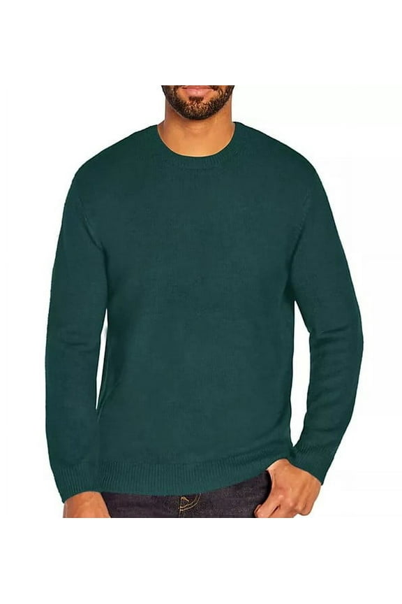 Men's Crew Sweater (June Bug, Large)
