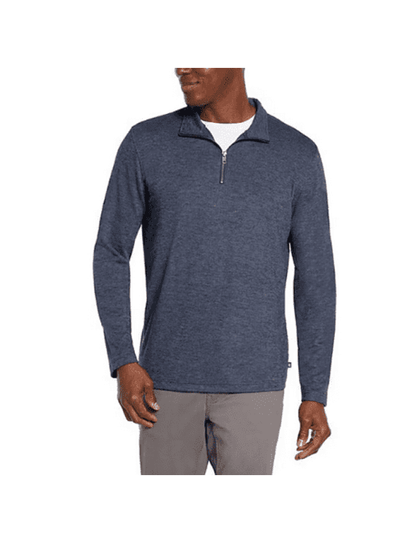 Men's Half Zip Pullover Medieval Blue S