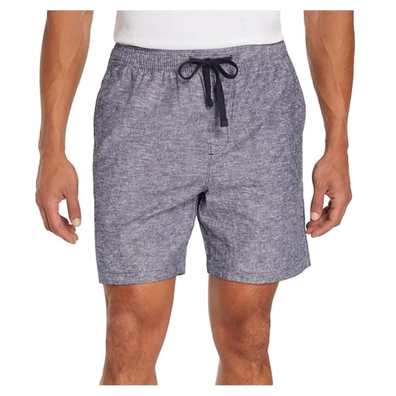Gap Men's Linen Pull On Shorts in Navy Size Large