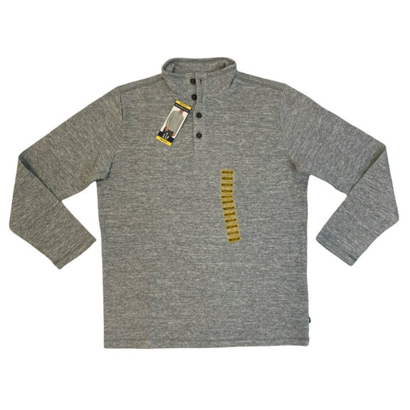 Gap Men's Long Sleeve Mock Neck Cotton Blend Pullover Sweater (Castle Rock, M)