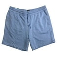 thumbnail image 1 of Gap Men's On Seam Pockets Drawcord Ties French Terry Knit Short (Dutch Blue, XXL), 1 of 2