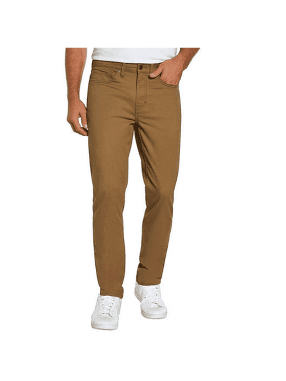 Men's Slim Fit 5 Pocket Pant 40x30 Maple Sugar