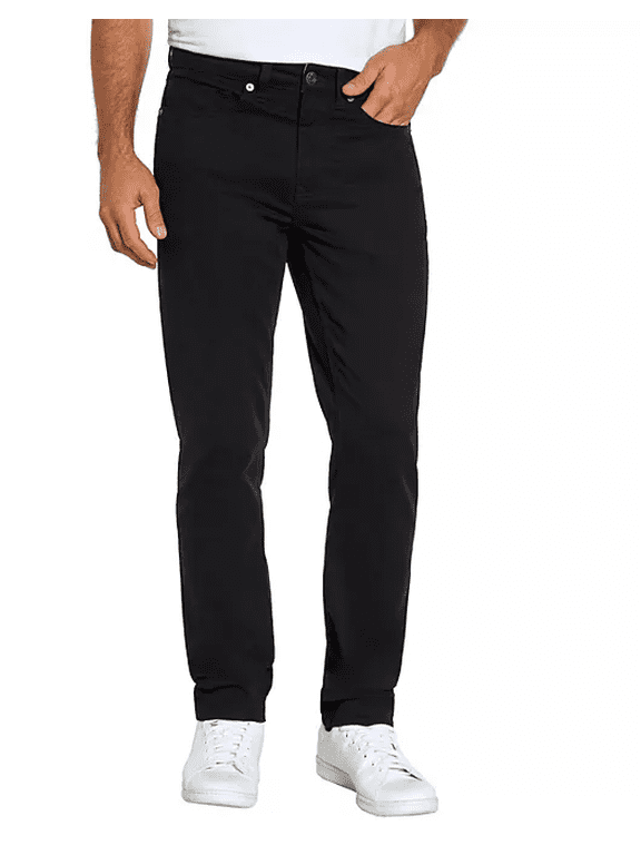 Men's Slim Fit 5 Pocket Pant Black 40x30