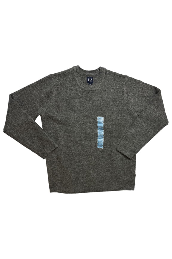 Men's Soft & Comfortable Classic Fit Crew Neck Sweater (Dark Shadow, XXL)