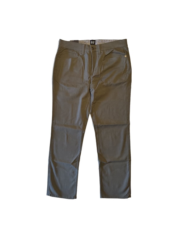 Men's Super Soft Stretch Twill 5 Pocket Slim Fit Pant (Dark Shadow, 40x32)