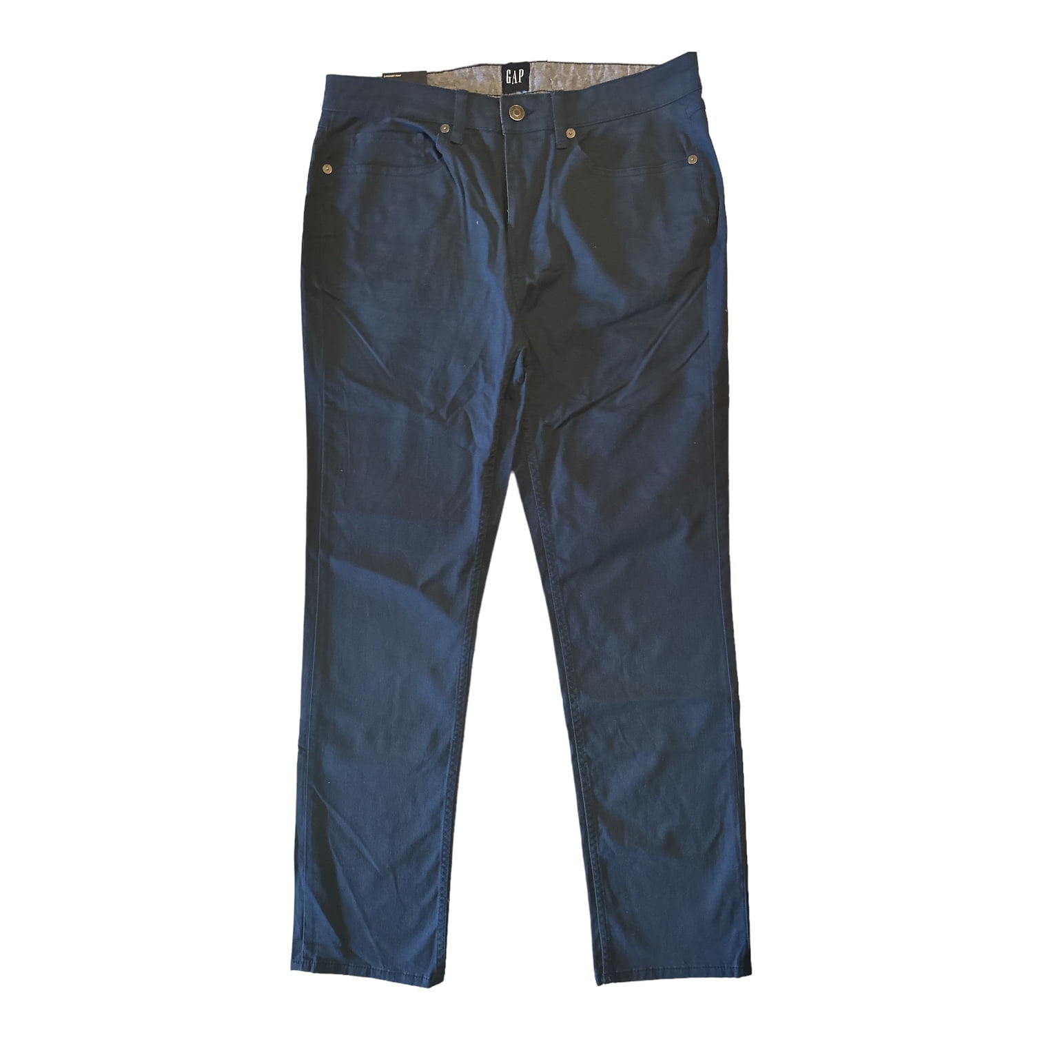 Gap Men's Super Soft Stretch Twill 5 Pocket Slim Fit Pant (Midnight, 32x30)  
