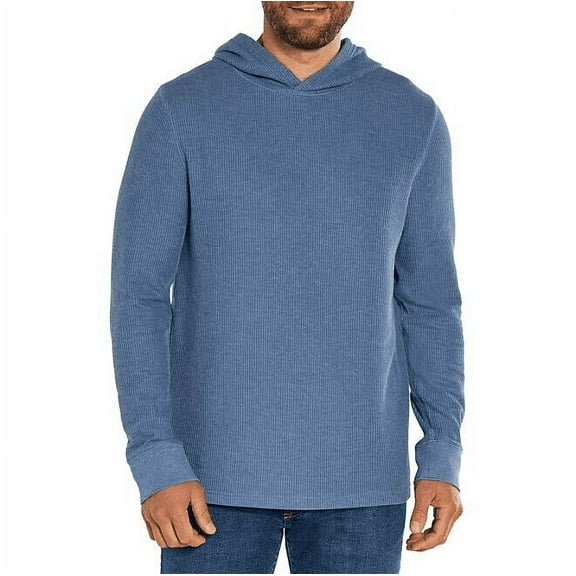 Gap Men's Textured Pullover Hoodie (Dutch Blue, XS)