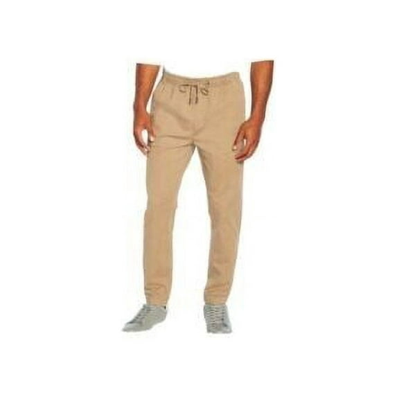 Gap Men's Twill Jogger (Humus, Medium)