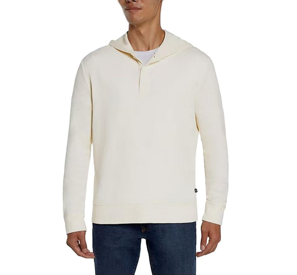 Gap Men's Waffle Henley Hoodie in Cream Size XXL - Walmart.com