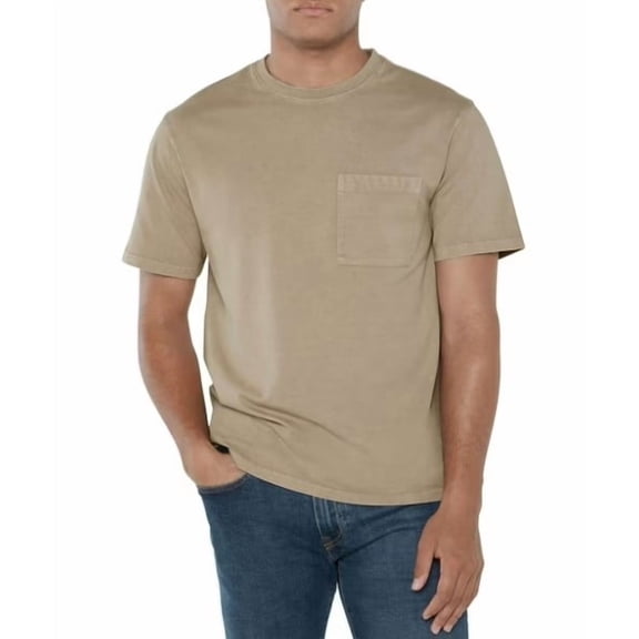 Gap Men's Washed Pocket T-Shirt Taupe Small