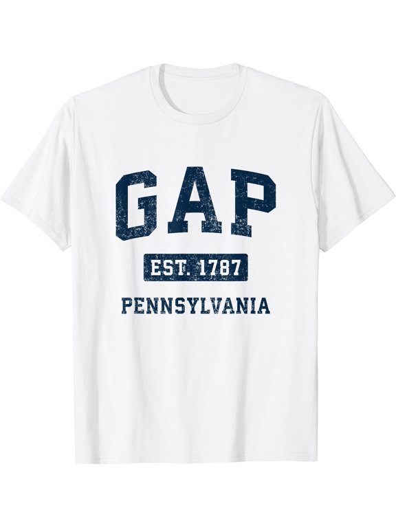 Gap Pennsylvania Pa Athletic Sports T-Shirt