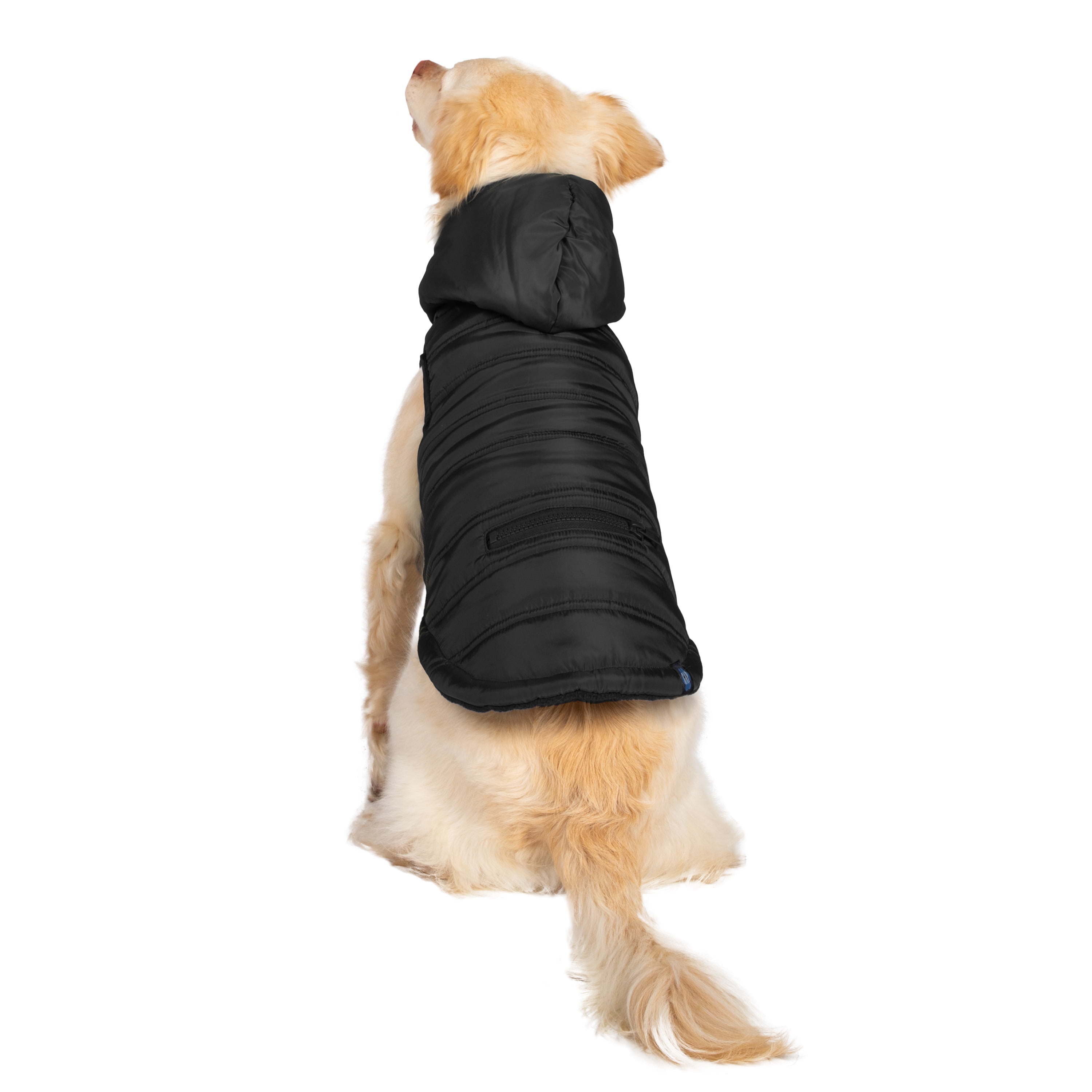 gap puffer dog jacket