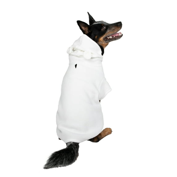 Gap Pet, Dog Clothes, Recycled White Sherpa Bear Ear Pet Hoodie