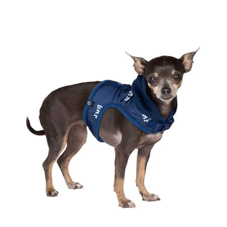 Gap Pet, Dog Harness, Hooded Dog Harness, with Recycled Polyester, Blue