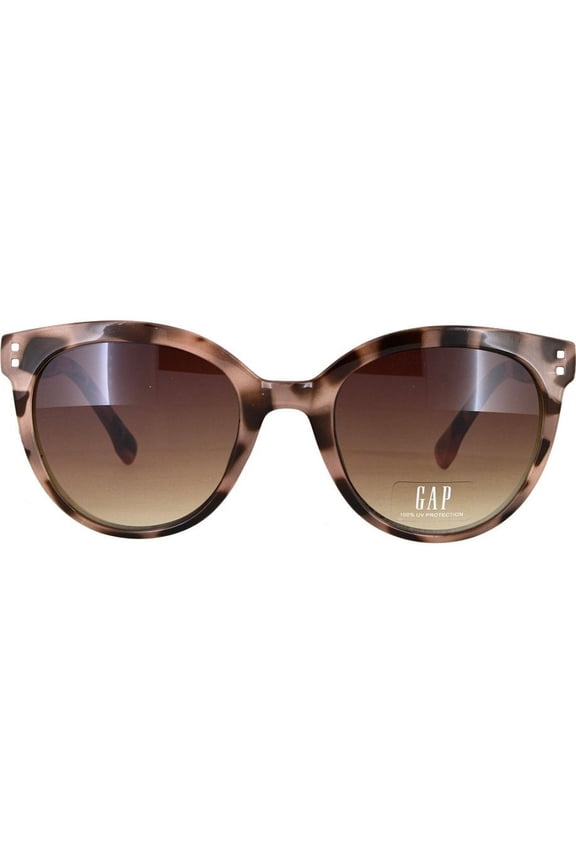 -Sgp400 Oval Sunglasses Blush Havana Brown Solid