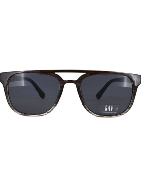 SGP404 0GRE 55mm Square Sunglasses Men's Grey