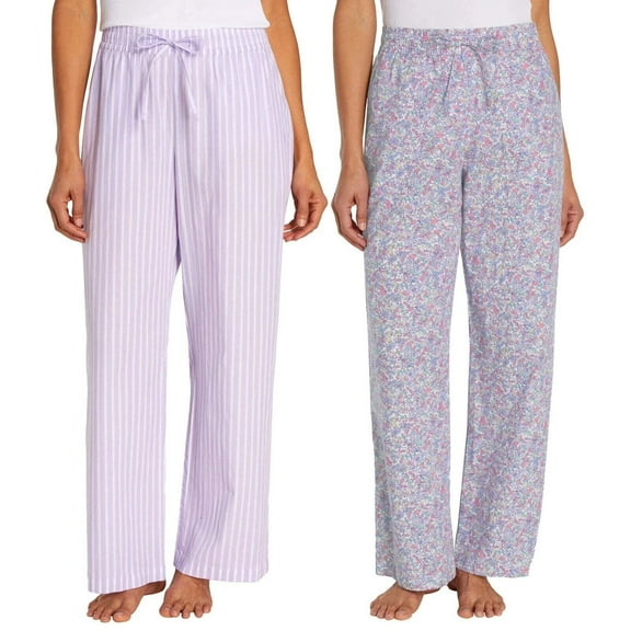 Gap Women's 2 Pack PJ Pants, Purple 1841899