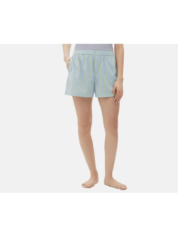 Women's Boxer Sleep Shorts, Pure Blue, XL