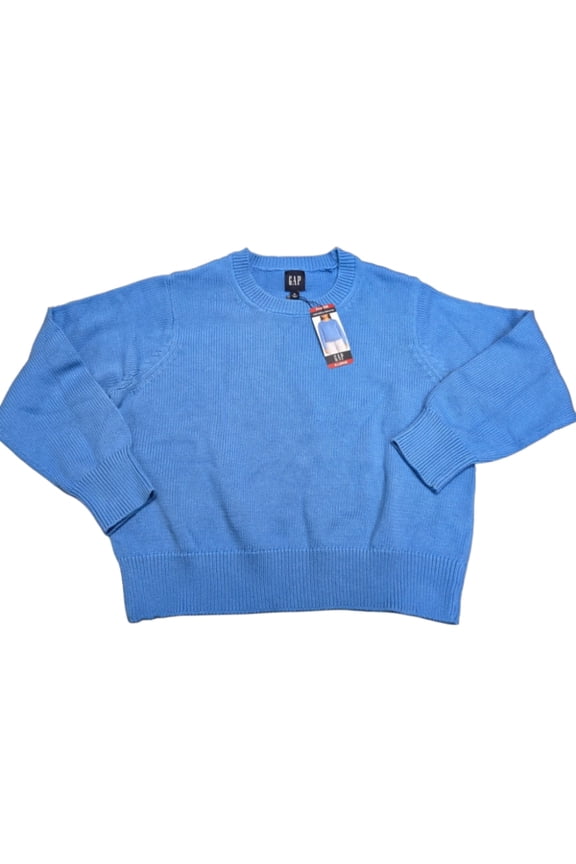 Women's Crewneck Sweater, Blue XL