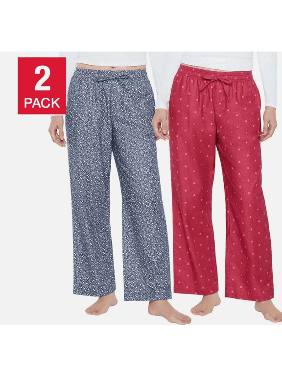 Women's Flannel PJ Pant 2 Pack Large