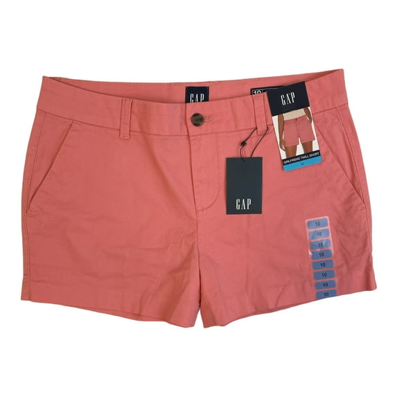 Gap Women's Girlfriend Twill Casual Fit Chino Short (Strawberry, 10)