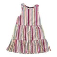 thumbnail image 1 of Gap Women's Lightweight Tiered Layered Sleeveless Summer Dress (Multi Stripe, XXL), 1 of 2