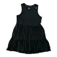 thumbnail image 1 of Gap Women's Lightweight Tiered Layered Sleeveless Summer Dress (True Black, XS), 1 of 16