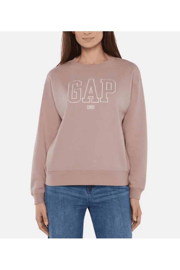 Women's Logo Crewneck Sweatshirt Pink Small