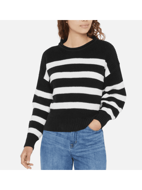 Women's Long Sleeve Cotton Roll Neck Sweater Pullover Top XXL