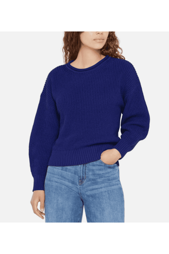 Women's Long Sleeve Cotton Roll Neck Sweater Pullover Top XXL