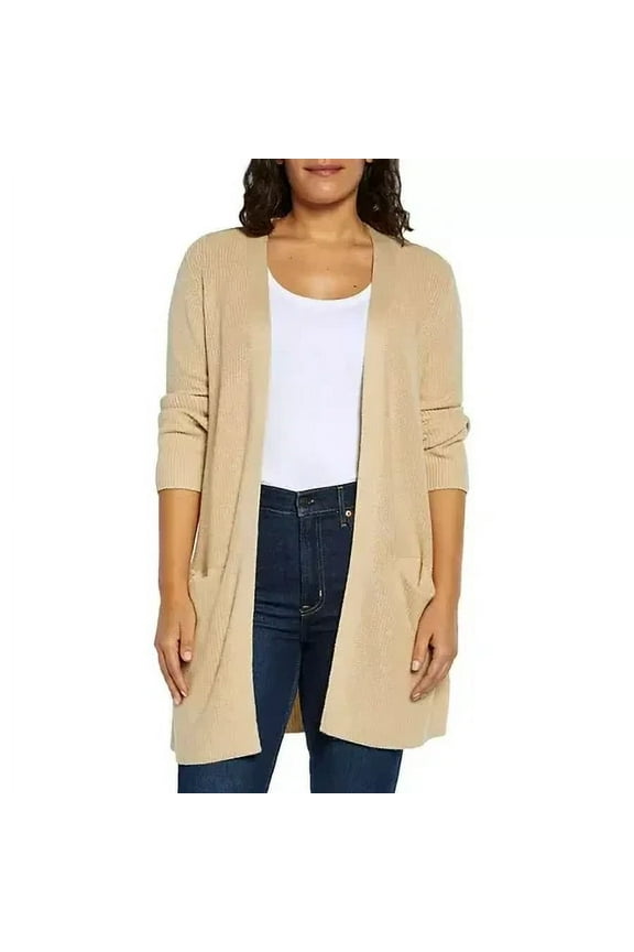 Women's Long Sleeve Open Cardigan XL