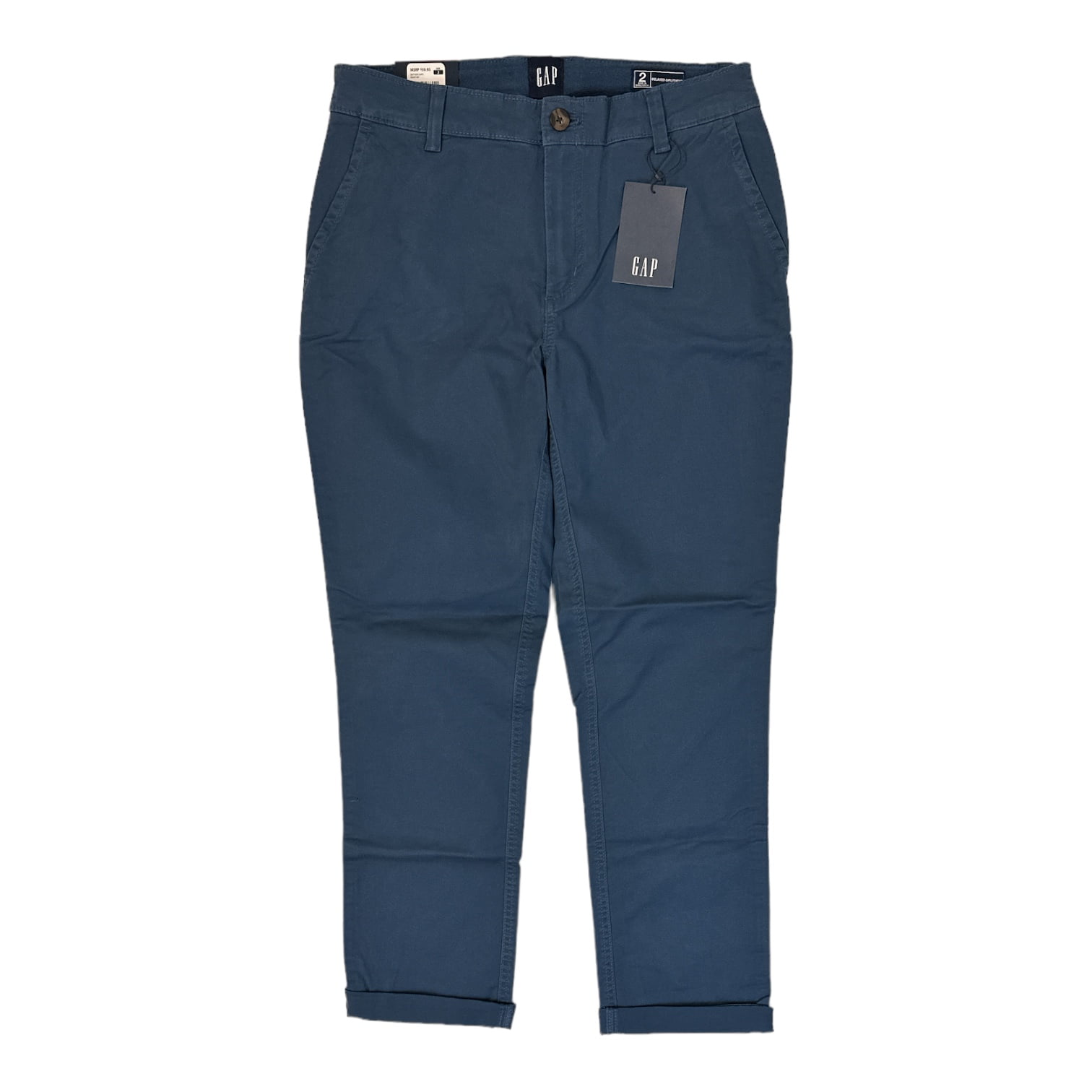 希少✨ GAP Button fly work pants Gap-Women-s-Mid-Rise-Stretch-