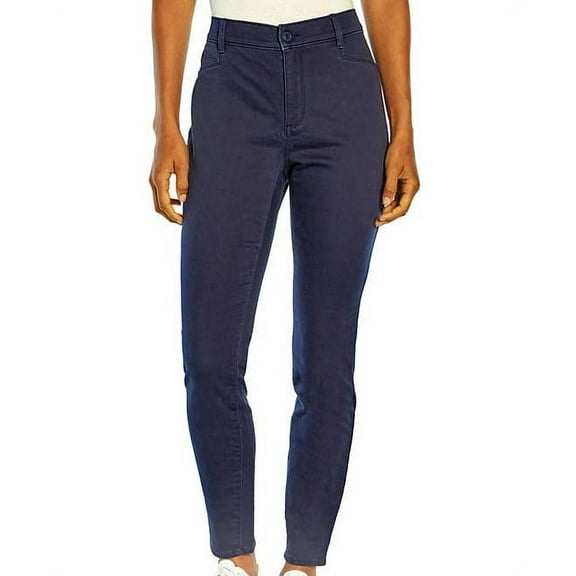 Gap Women's Mid-Rise Stretch Skinny Casual Button Closure Pants (Twilight, 4)
