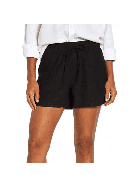 Women's Pull-on Shorts Medium Black