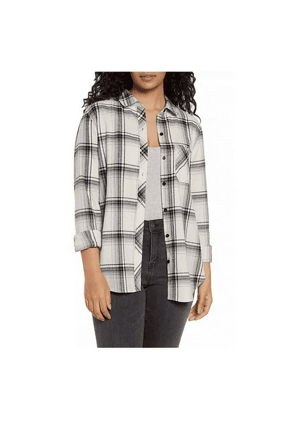 Women's Relaxed Fit Flannel Deema Plaid XL