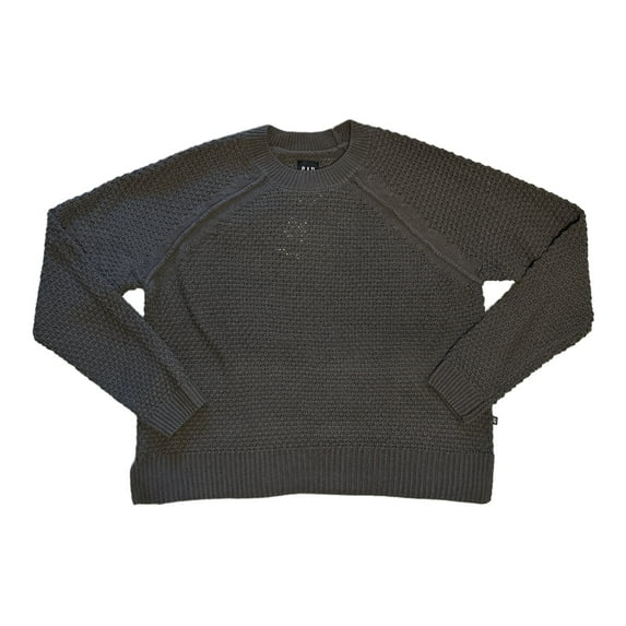 Gap Women's Textured Reverse Stockinette Knit Long Sleeve Sweater