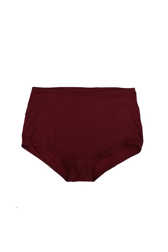 Women's You Boyshort Underwear Solid Brief Comfort Panty Cabernet New