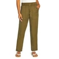 thumbnail image 1 of Gap Womens Pull On Tencel Pant (Olive Night, XL), 1 of 2