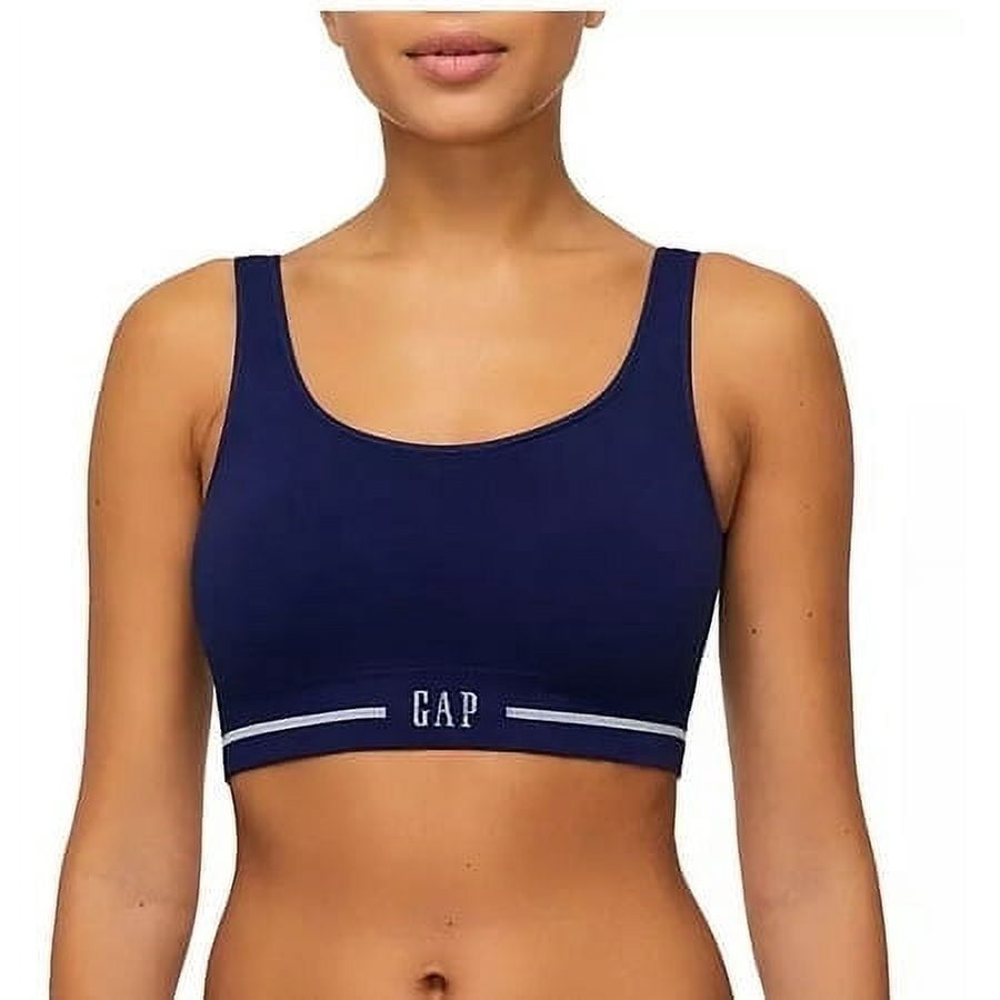 GapBody Women's 2-Pack Seamless Cotton Comfort Bra Small