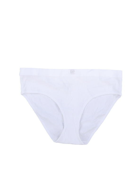 Body Women's Comfort Hipster Underwear Ribbed Cotton Stretch Panty Optic White