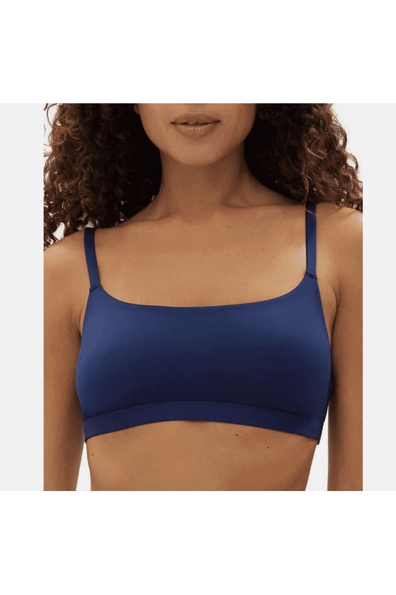 Body Women's Super Stretch Scoop Bralette (Elysian Blue, XL)