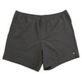 thumbnail image 1 of GapFit Men's Moisture Wicking Quick Dry Secure Zipper Pocket  Movement Short (True Black, L), 1 of 2