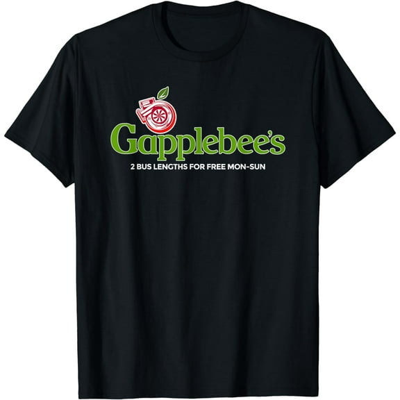 Gapplebee's Drag Racing American Muscle Turbo Boosted T-Shirt